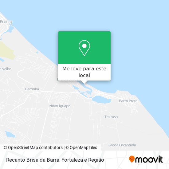 Recanto Brisa da Barra mapa