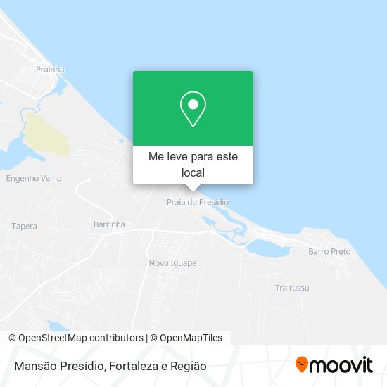 Mansão Presídio mapa