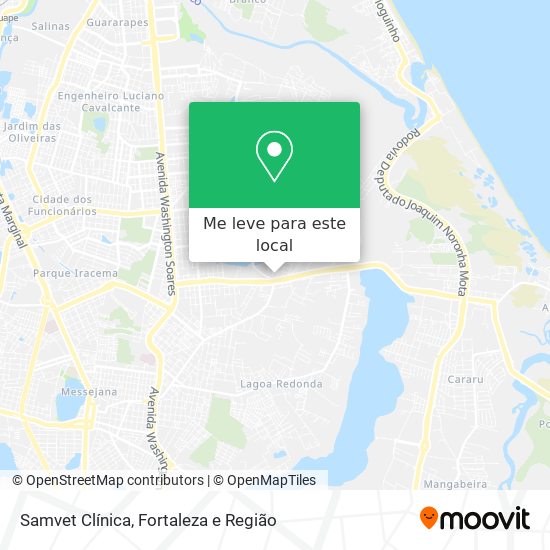 Samvet Clínica mapa