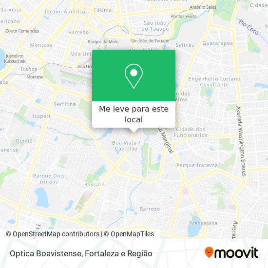 Optica Boavistense mapa