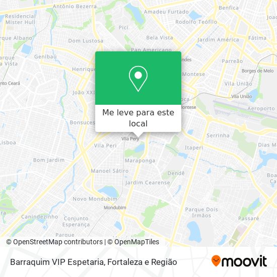 Barraquim VIP Espetaria mapa