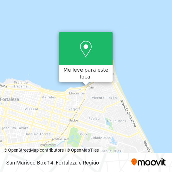 San Marisco Box 14 mapa