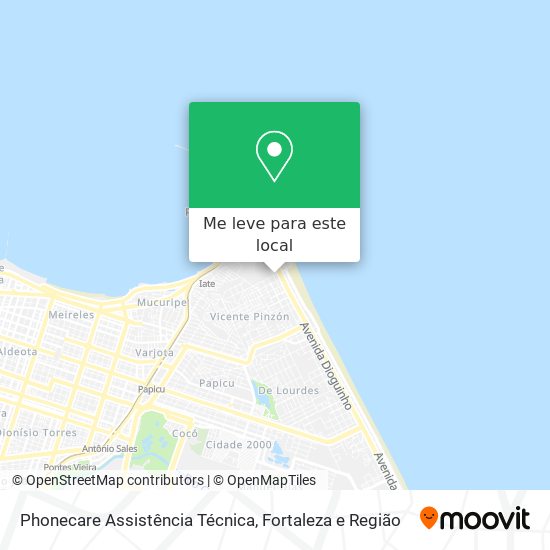 Phonecare Assistência Técnica mapa