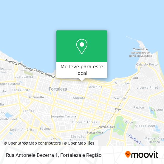 Rua Antonele Bezerra 1 mapa