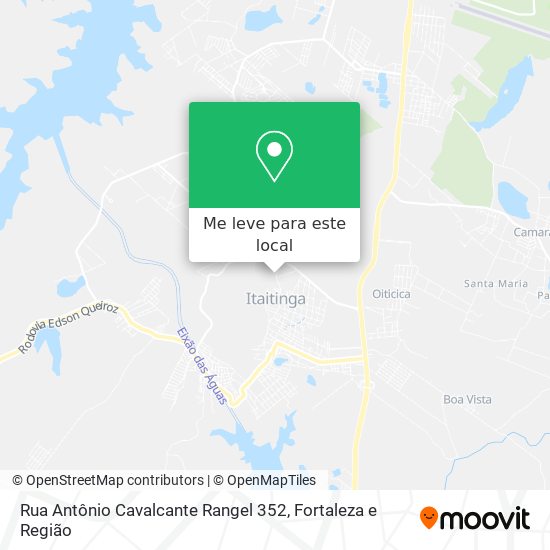 Rua Antônio Cavalcante Rangel 352 mapa