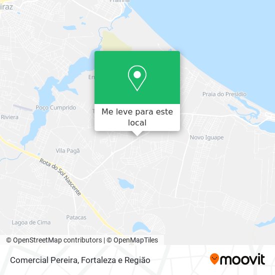 Comercial Pereira mapa