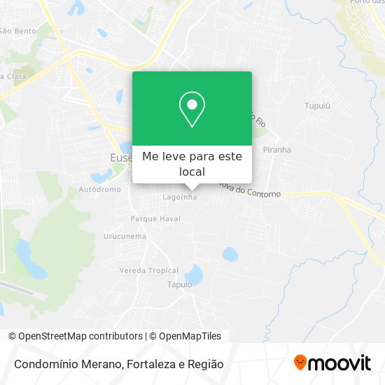 Condomínio Merano mapa