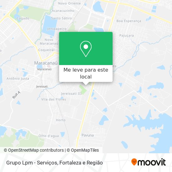 Grupo Lpm - Serviços mapa