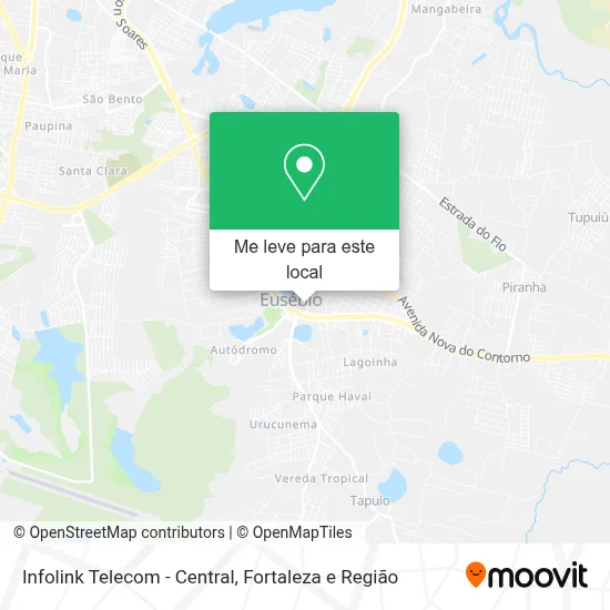 Infolink Telecom - Central mapa