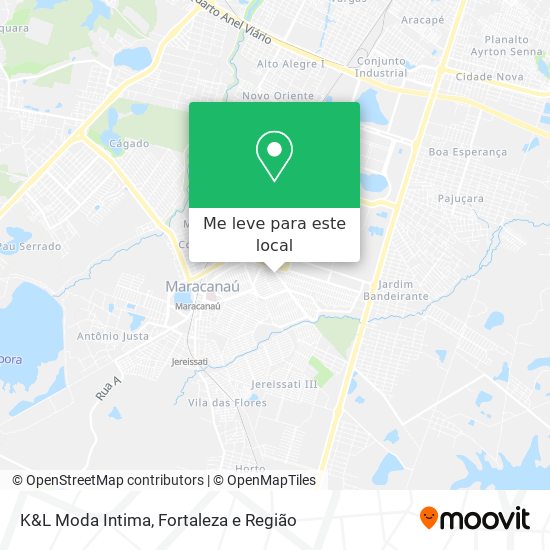K&L Moda Intima mapa