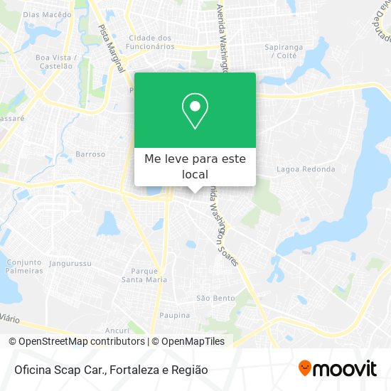 Oficina Scap Car. mapa