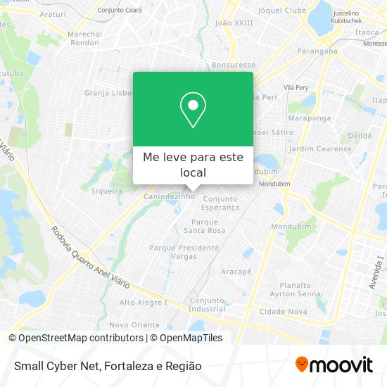 Small Cyber Net mapa
