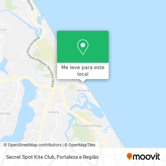 Secret Spot Kite Club mapa