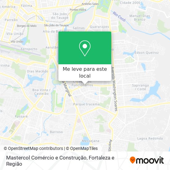 Mastercol Comércio e Construção mapa