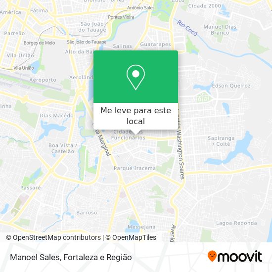 Manoel Sales mapa