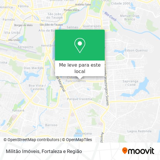 Militão Imóveis mapa