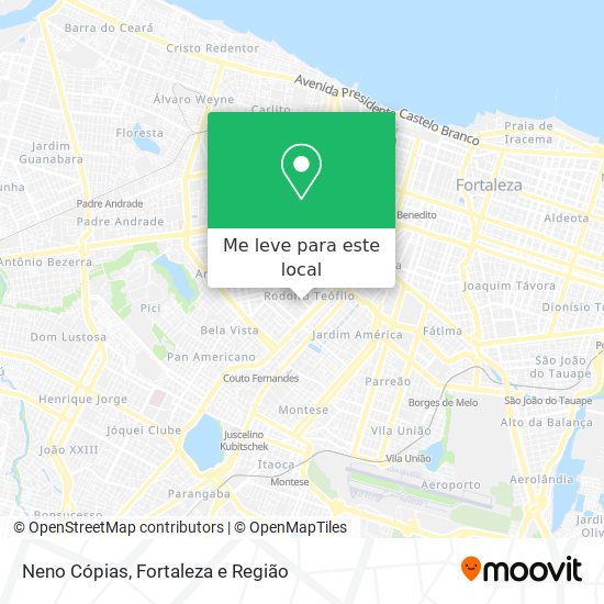 Neno Cópias mapa