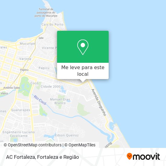 AC Fortaleza mapa