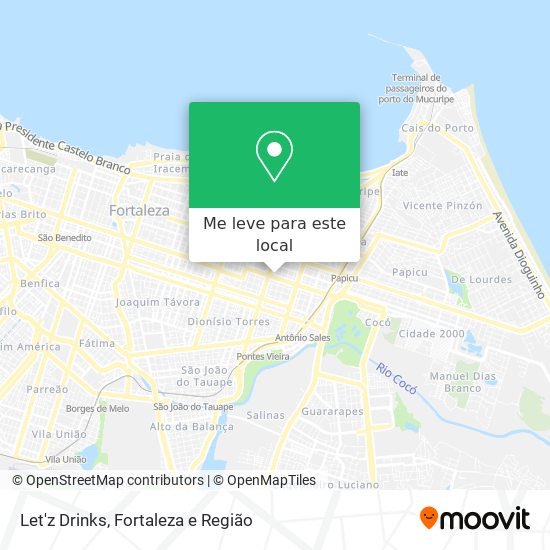 Let'z Drinks mapa