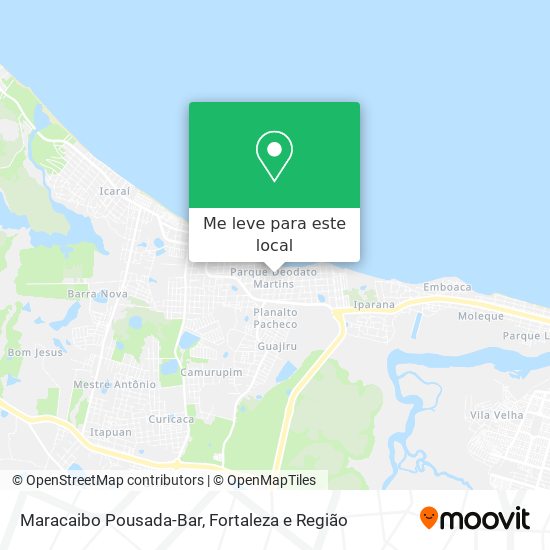 Maracaibo Pousada-Bar mapa