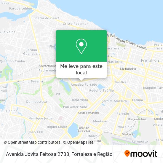 Avenida Jovita Feitosa 2733 mapa
