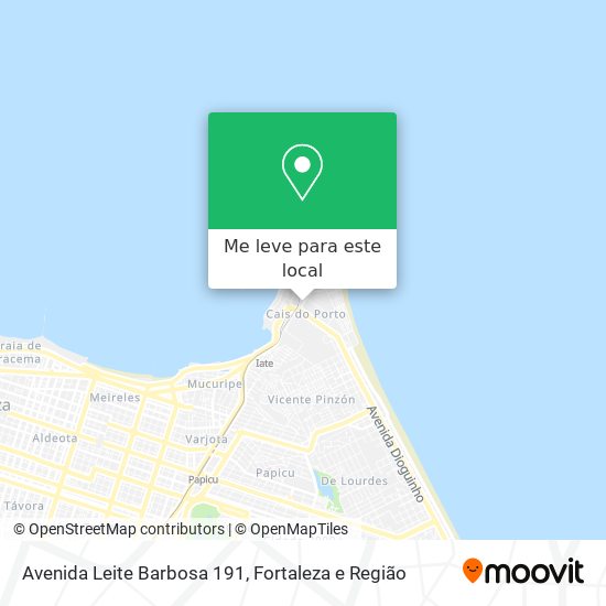 Avenida Leite Barbosa 191 mapa