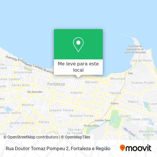 Rua Doutor Tomaz Pompeu 2 mapa