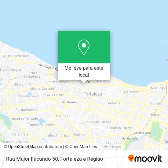 Rua Major Facundo 50 mapa