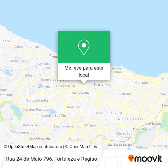 Rua 24 de Maio 796 mapa
