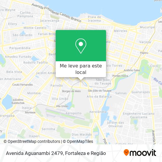 Avenida Aguanambi 2479 mapa