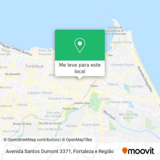 Avenida Santos Dumont 3371 mapa