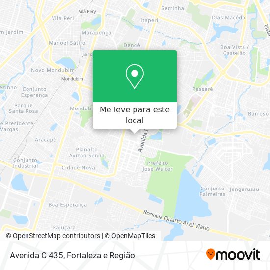 Avenida C 435 mapa
