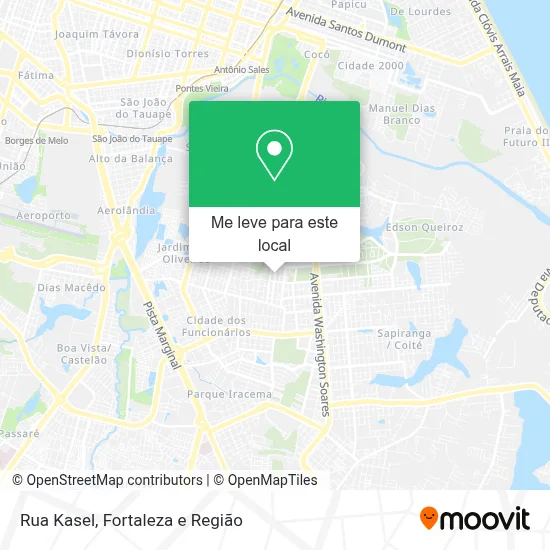 Rua Kasel mapa