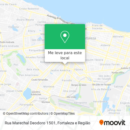 Rua Marechal Deodoro 1501 mapa