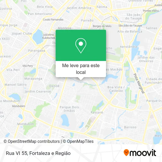 Rua VI 55 mapa