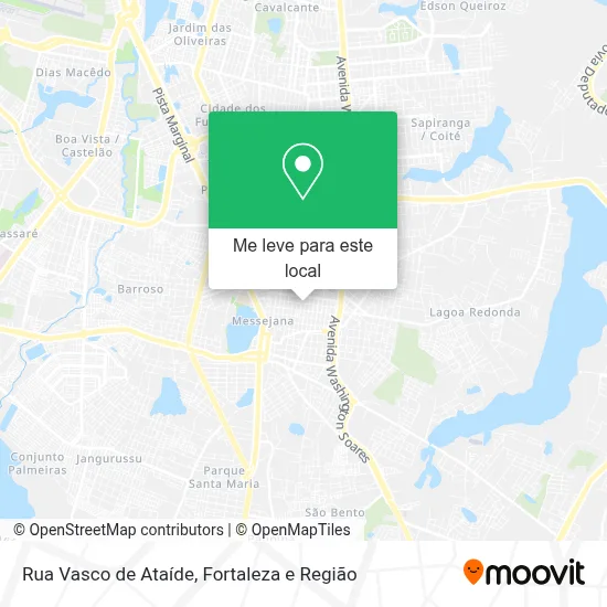 Rua Vasco de Ataíde mapa