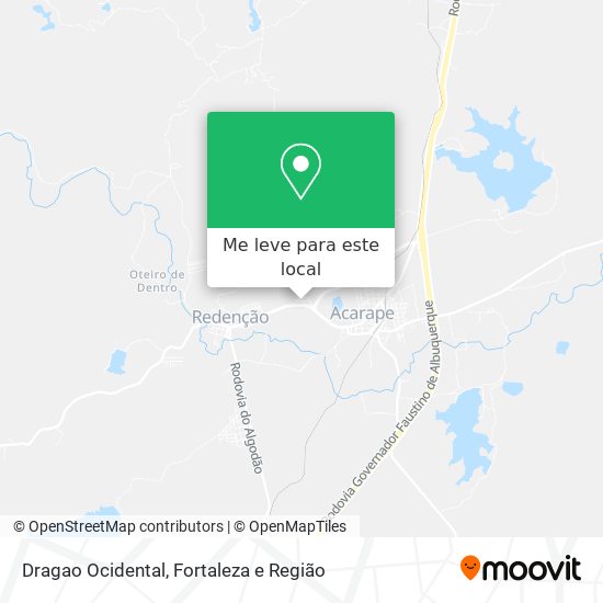 Dragao Ocidental mapa