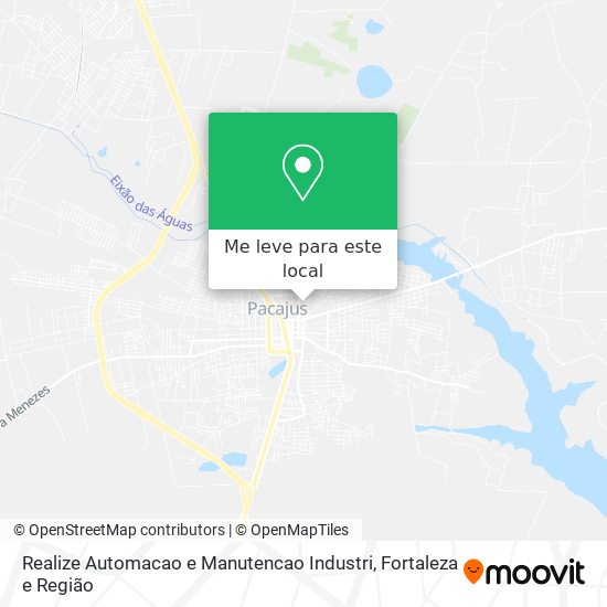 Realize Automacao e Manutencao Industri mapa