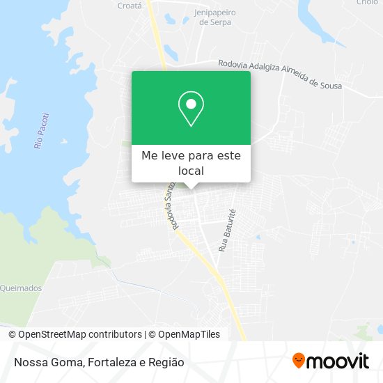 Nossa Goma mapa