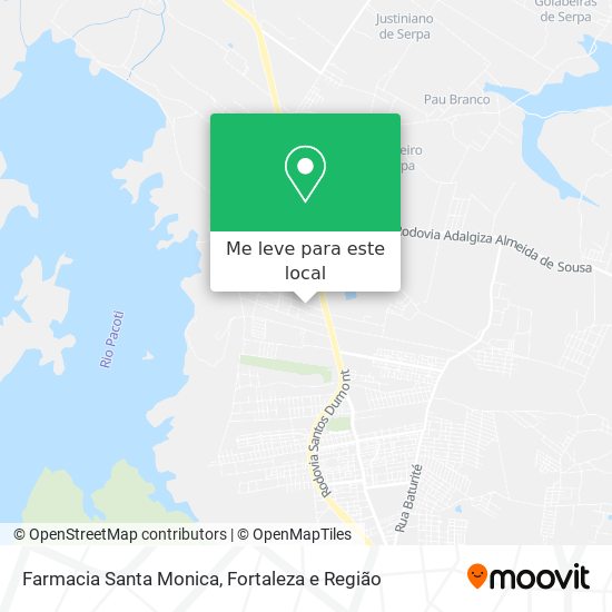 Farmacia Santa Monica mapa