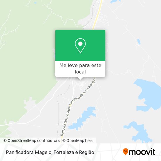 Panificadora Magelo mapa