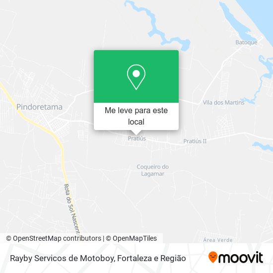 Rayby Servicos de Motoboy mapa