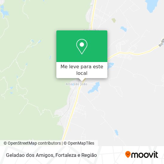 Geladao dos Amigos mapa