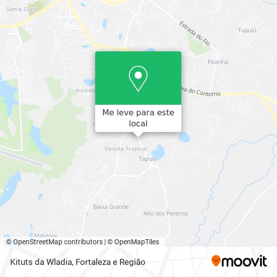Kituts da Wladia mapa