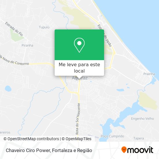 Chaveiro Ciro Power mapa
