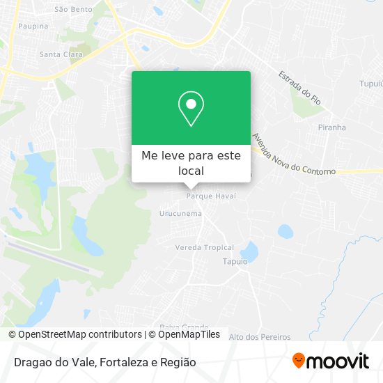 Dragao do Vale mapa