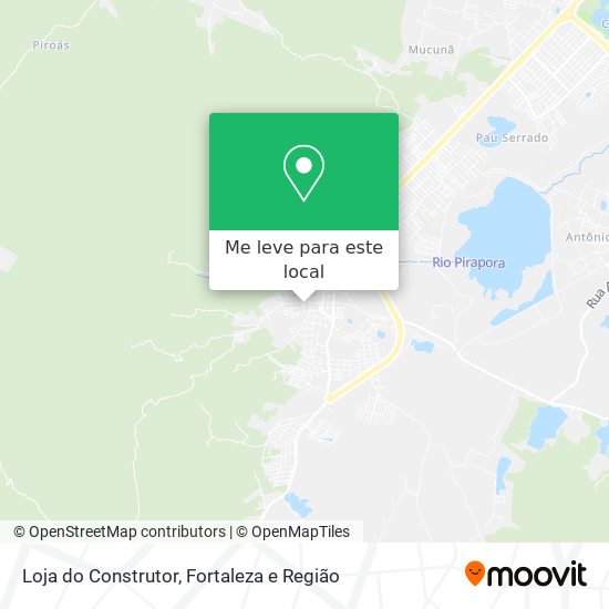 Loja do Construtor mapa