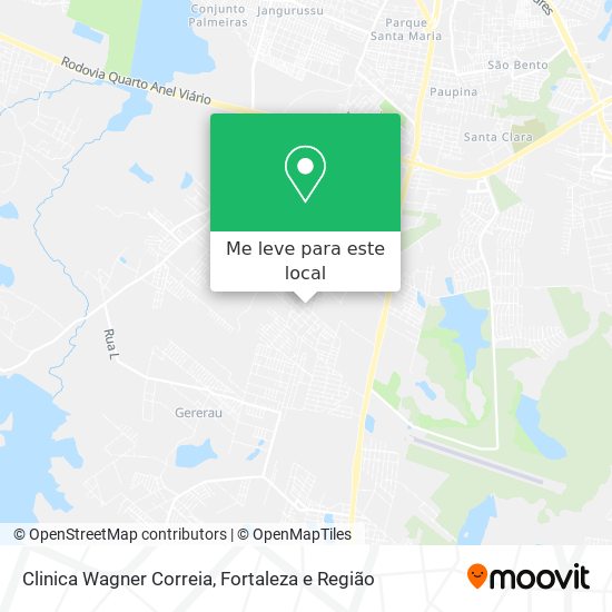 Clinica Wagner Correia mapa