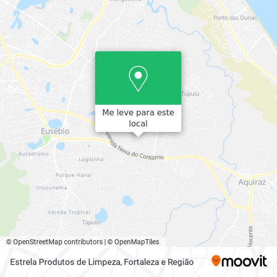 Estrela Produtos de Limpeza mapa
