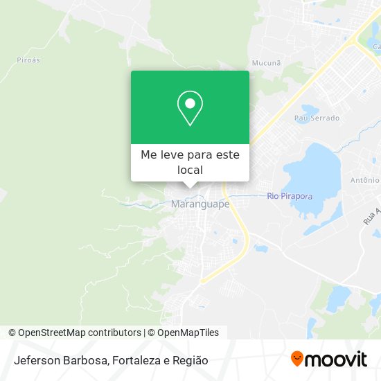 Jeferson Barbosa mapa